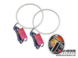 Jeep Wrangler JL LED Surface Mount Headlight Halo Kit - ColorSHIFT Jeep Wrangler JL LED Surface Mount Headlight Halo Kit - ColorSHIFT